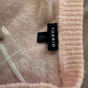 Torrid Women's Pink Sweater